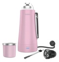 Termo Peabody Etermo Pe-et1000 De Acero Inoxidable 1l Rosa
