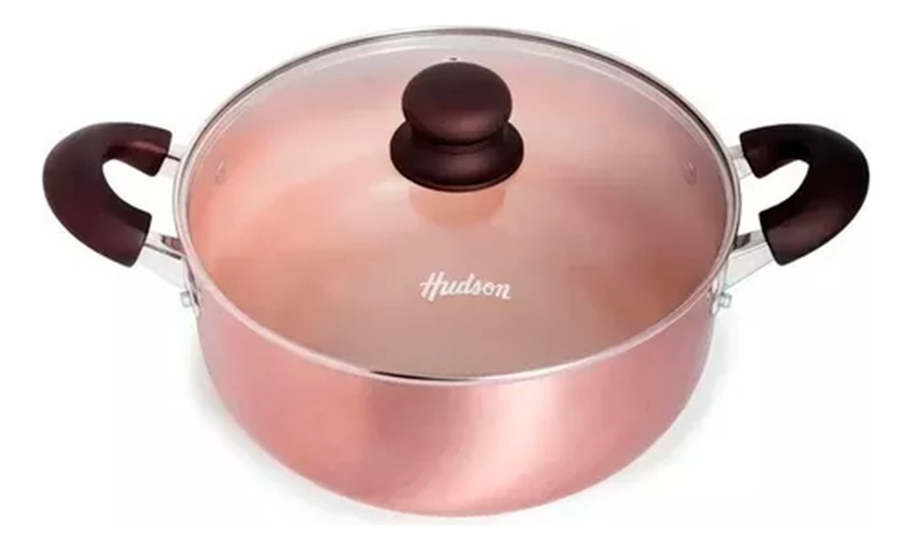 Juego De Baterias Hudson X 5 Piezas - Antiadherente Cobre