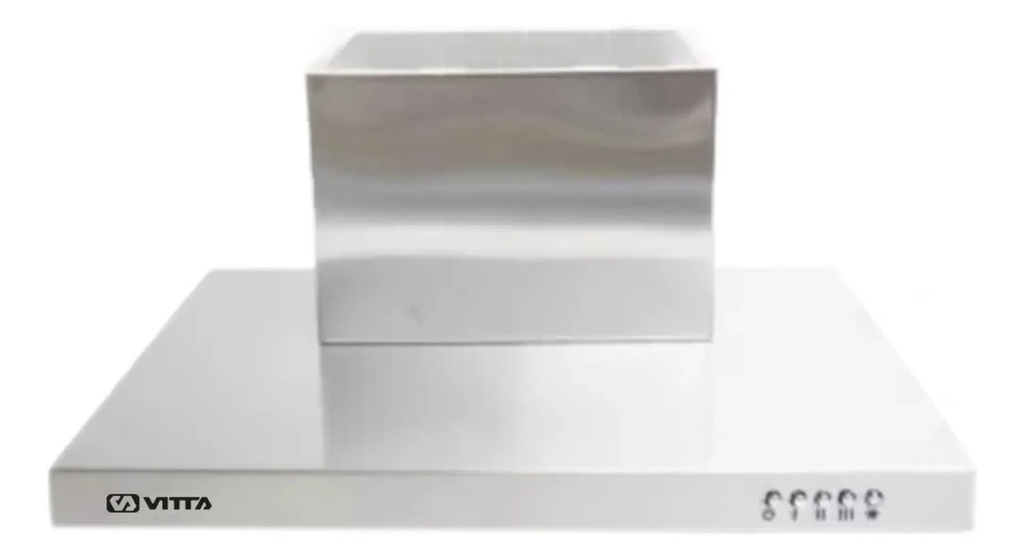 Campana Vitta Slim 3vel 60cm Sin Salida - Acero Inoxidable Plateado