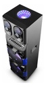 Parlante Portátil Ken Brown Boom 10 Con Bluetooth, Karaoke Y Led, Negro, 40000w Rms, 12v