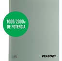 Panel Calefactor Eléctrico Peabody Pe-vqm20 Blanco 220v P1