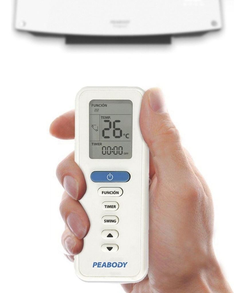 Calefactor Eléctrico Peabody Pe-cv20 Blanco 220v P2