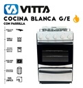 Cocina Vitta Con Parrilla - 4 Hornallas Gas Envasado