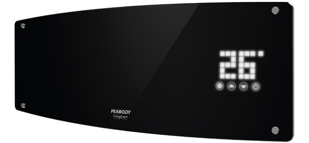 Calefactor Eléctrico Peabody Pe-cv20 Negro 220v