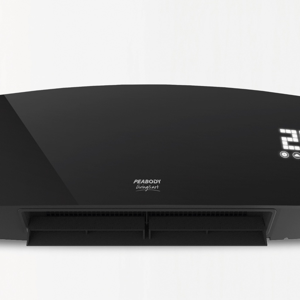 Calefactor Eléctrico Peabody Pe-cv20 Negro 220v