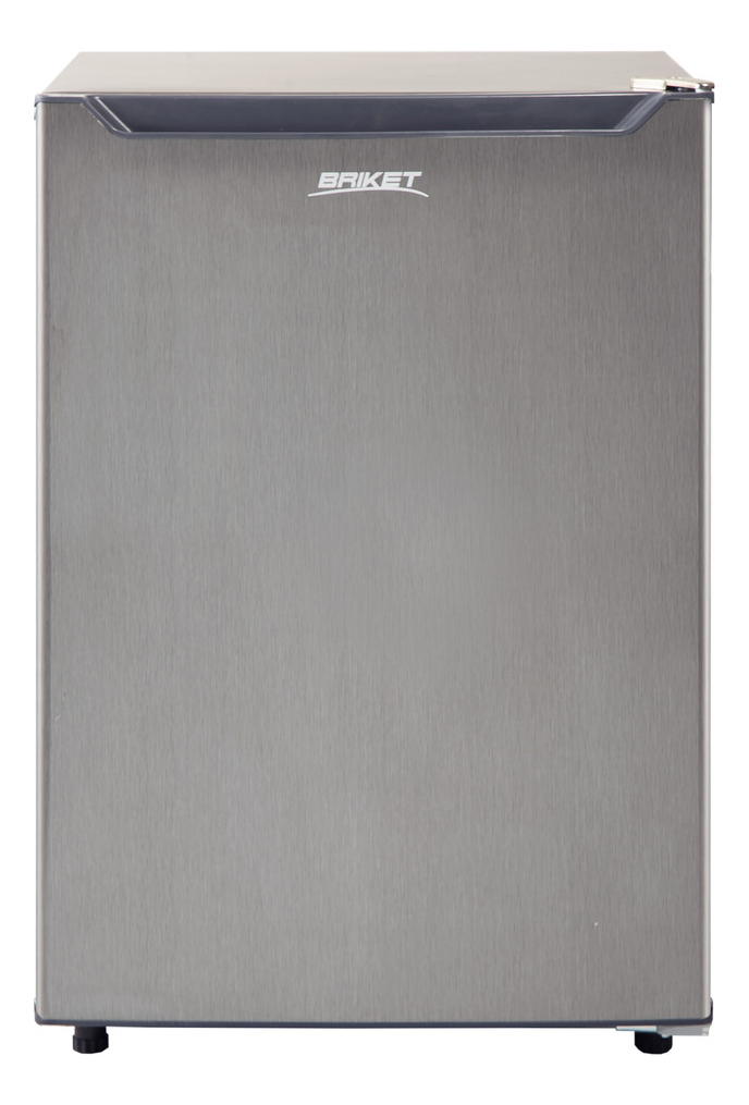 Heladera Bajo Mesada Frigobar Briket Bk1f1020 Color Acero Inox