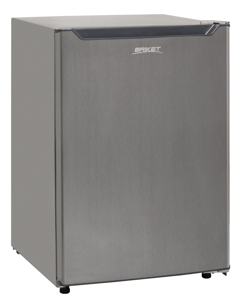 Heladera Bajo Mesada Frigobar Briket Bk1f1020 Color Acero Inox