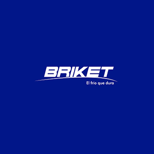 Heladera Bajo Mesada Frigobar Briket Bk1f1020 Color Acero Inox