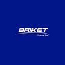 Heladera Bajo Mesada Frigobar Briket Bk1f1020 Color Acero Inox