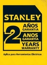Taladro Percutor Atornillador Inalámbrico De 10mm Stanley Sch12s2k + Accesorio Con Maletín De Transporte Amarillo