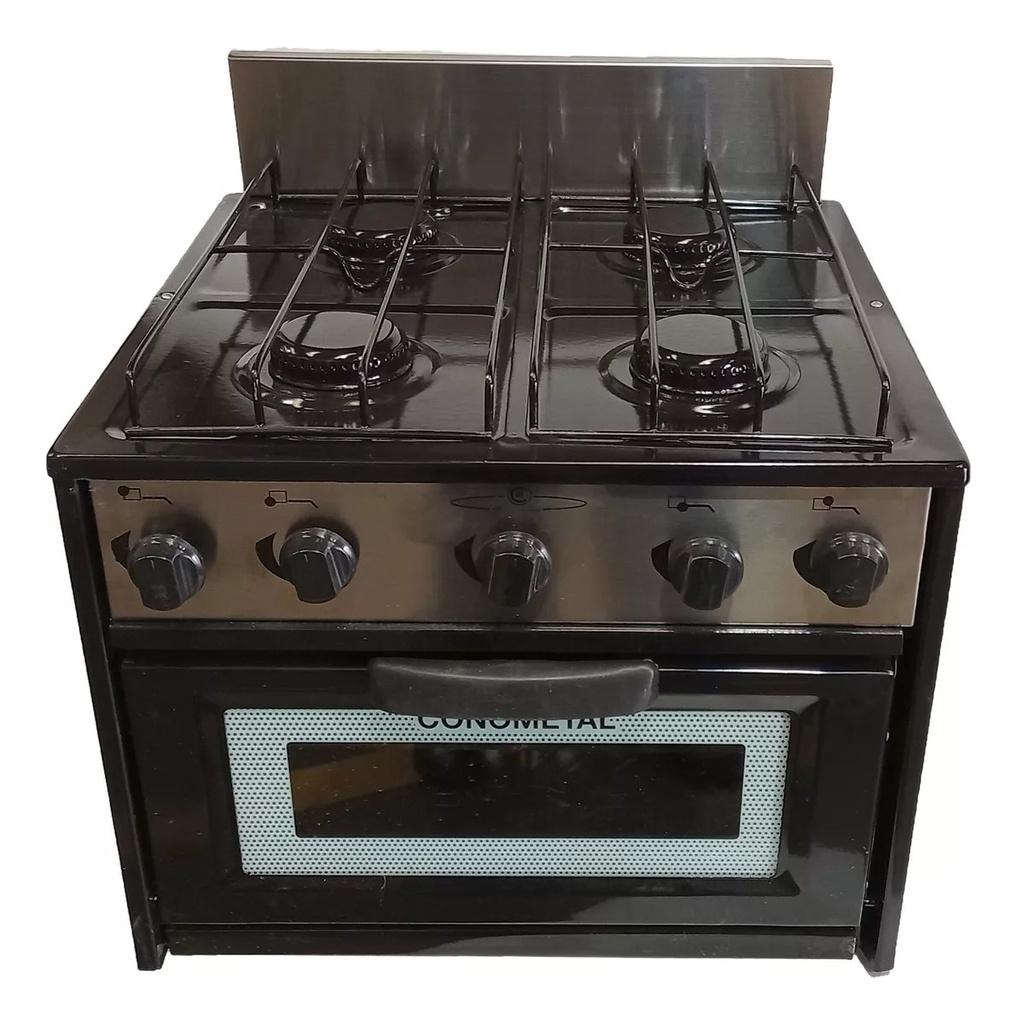Anafe Cocina 4 Cuatro Hornallas Con Horno - G/n G/e. (ROTO)