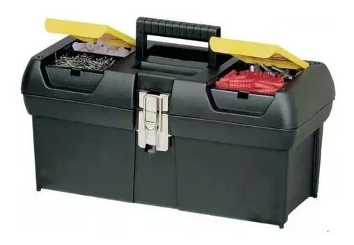 Caja De Herramientas Stanley 16-013 De Plástico 206mm X 403m Negro/amarillo