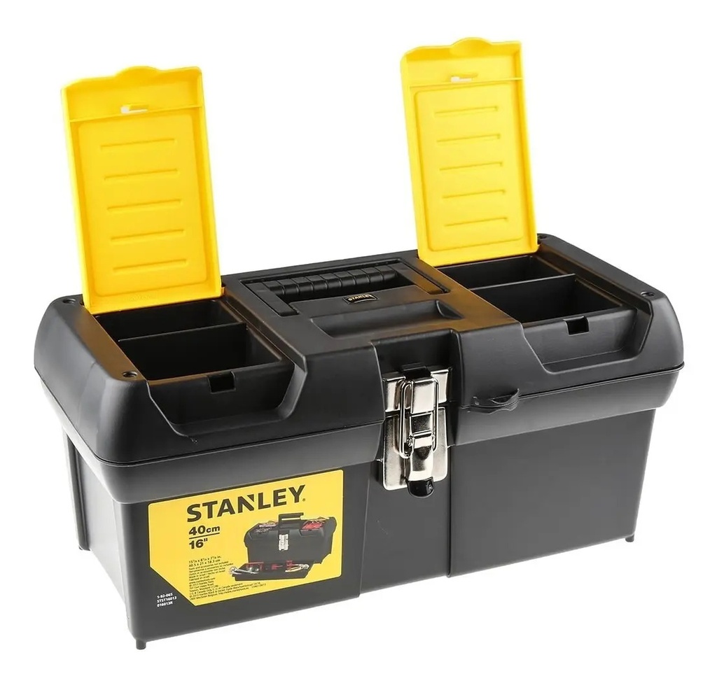 Caja De Herramientas Stanley 16-013 De Plástico 206mm X 403m Negro/amarillo