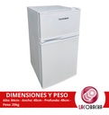 Heladera Con Freezer Telefunken - Blanca 110l + Accesorios