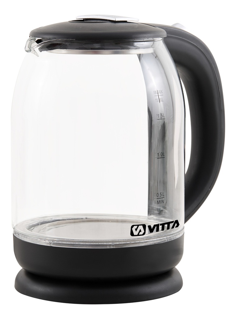 Pava Eléctrica Hervidora Vitta Vidrio 1,8L 1500W Corte Auto