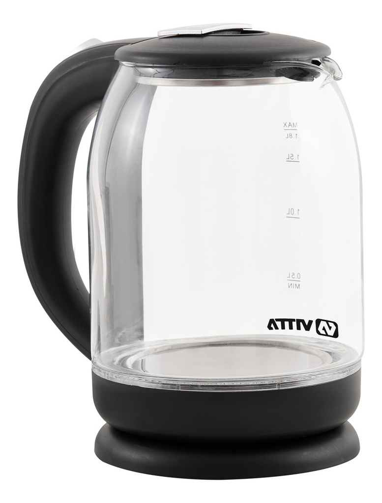 Pava Electrica Vitta Hervidora Vidrio 1,8l 1500w Corte Auto.