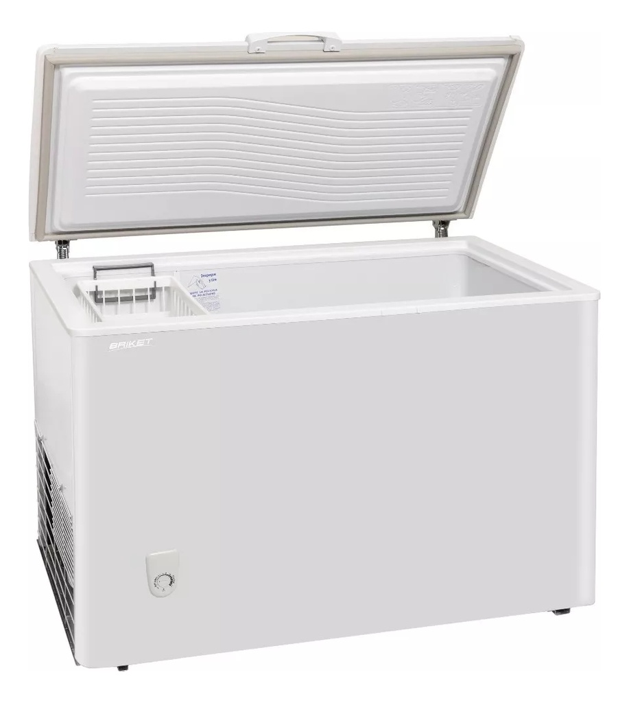 Freezer Horizontal Pozo Inverter Briket Fr3302 Dual 295 Lts