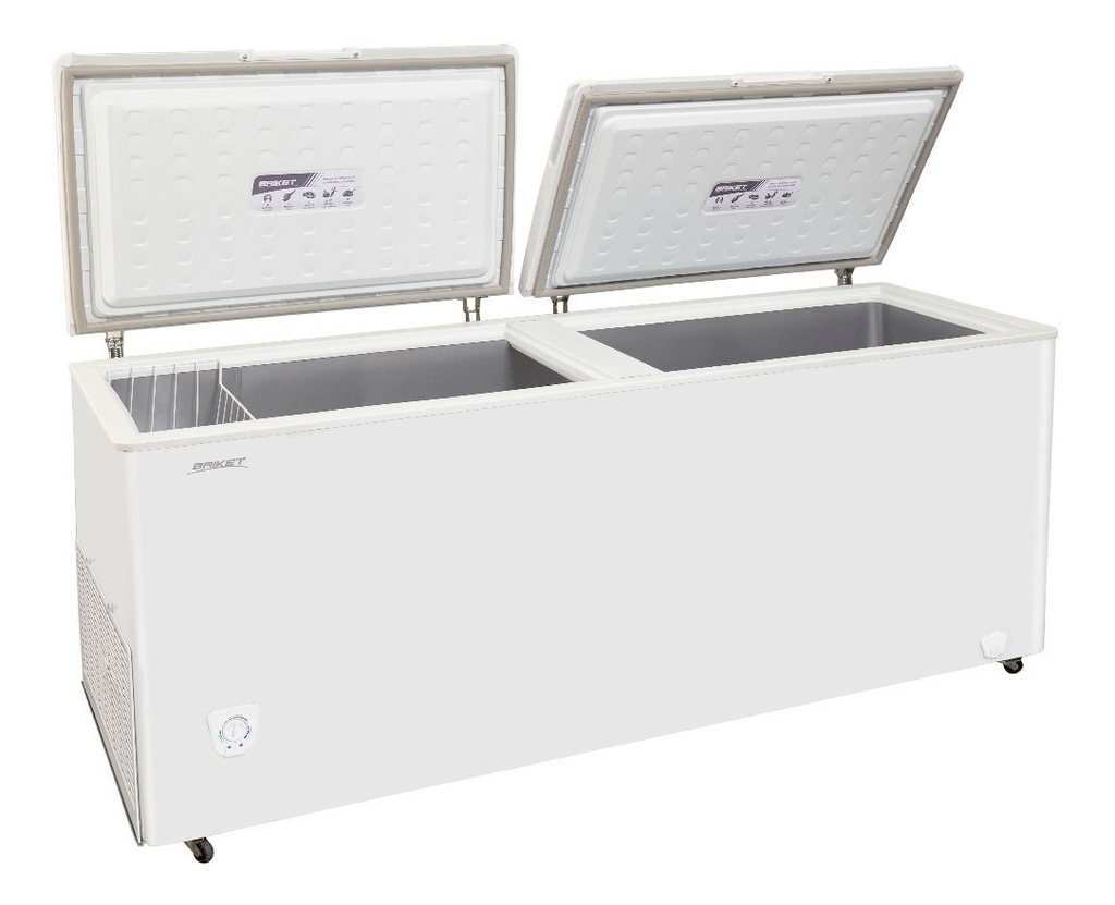 Freezer Briket Fr5500 Doble Puerta Blanco - 535lts