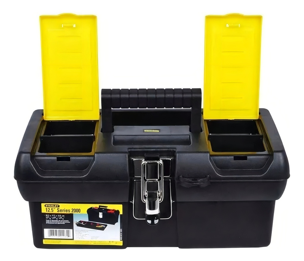 Caja Plastica Con Bandeja Cerraduras Metálicas 318 Mm 13-013