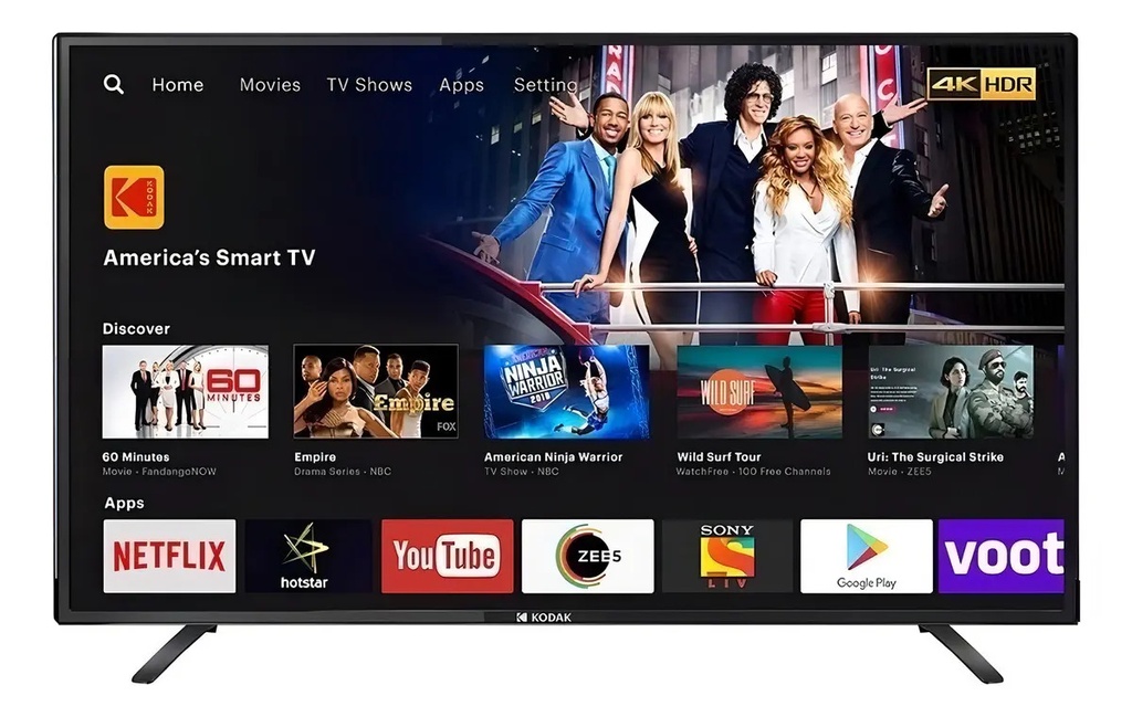 Smart Tv Uhd Led 50  Hdmi Netflix Youtube Usb Kodak We-50st005