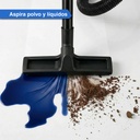 Aspiradora Sopladora Konan 15l 1200w Liquido Polvo Hepa Plateado