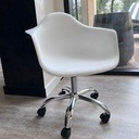 Sillon Silla Oficina Garden Life Eames -giratorio Con Ruedas