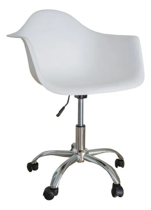 Sillon Silla Oficina Garden Life Eames Giratorio Con Ruedas.
