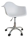 Sillon Silla Oficina Garden Life Eames Giratorio Con Ruedas.