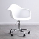 Sillon Silla Oficina Garden Life Eames Giratorio Con Ruedas.