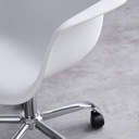 Sillon Silla Oficina Garden Life Eames Giratorio Con Ruedas.