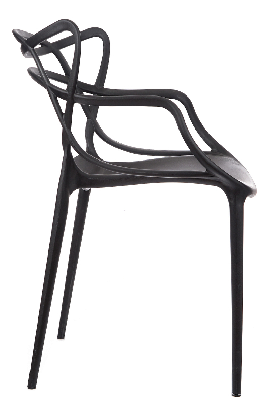 Silla De Comedor Allegra Allegra, Estructura Color Negro