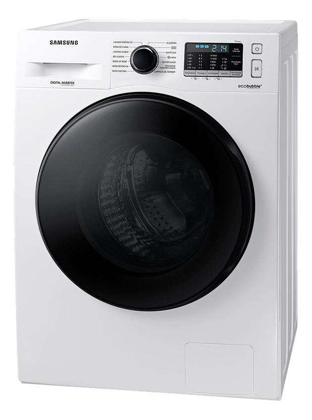 Lavarropas Automático Inverter Samsung Carga Frontal 9.5kg 1400rpm Blanco