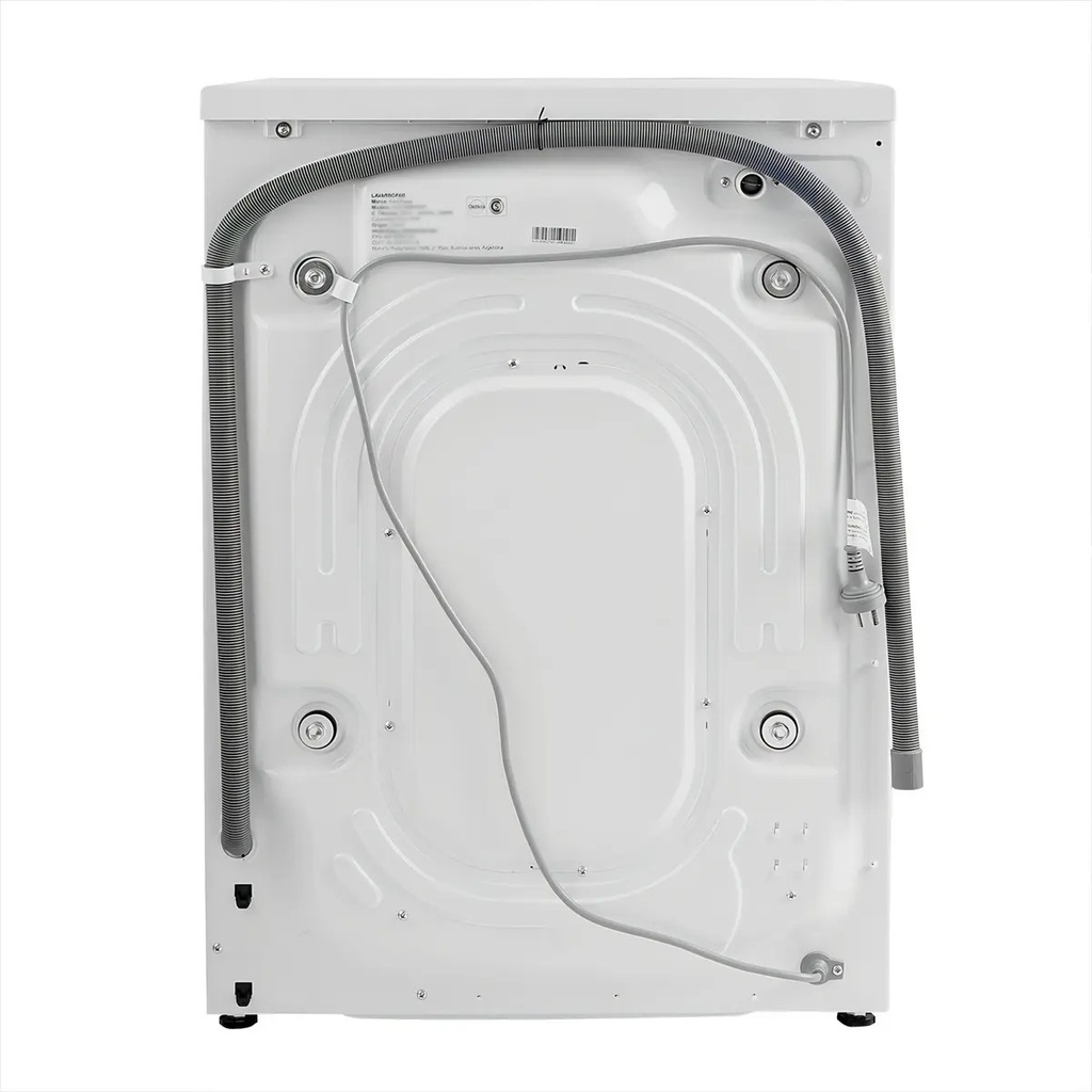 Lavarropas Automático Microsonic Inverter 6kg Frontal Blanco