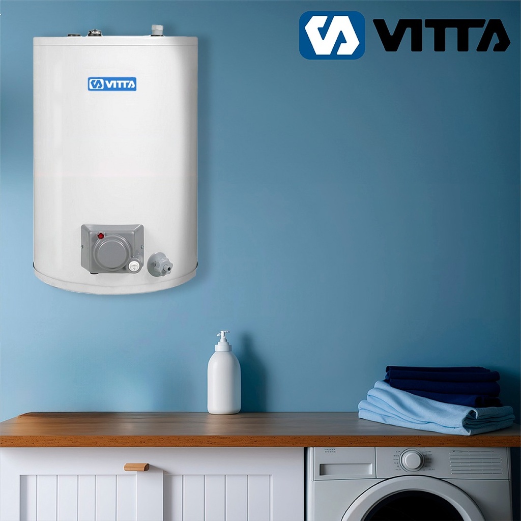 Termotanque Vitta Electrico Doble Carga 60l Blanco - 220v