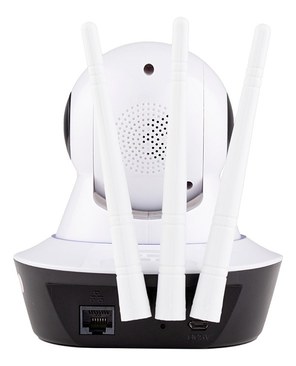 Camara Kanji Kj-camip1mx2 Smart Ip 3 Antenas Wifi 720hd.