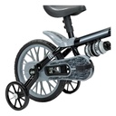 Bicicleta Rodado 12 Ruedas Goma Fiat 500 Con Cantimplora