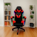 Silla Gamer Sillon Star Vision Con Luz Apoyapiés Reclinable