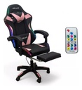 Silla Gamer Sillon Star Vision Con Luz Apoyapiés Reclinable