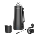 Termo Electrico Pe-eta1001n 1l Peabody Color Negro