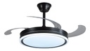 Ventilador Vitta De Techo Retractil C/luz Calida Y Fria 6vel