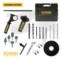 Combo Kit Taladro 13mm 750w + Amoladora 115mm 720w Konan
