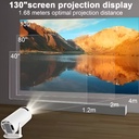 Ultrahdmini Proyector Portátil 4k Android Full Hd Smart Wif