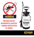 Pulverizador Fumigador Bomba Mosquitos Dengue 5 Lts. Konan I