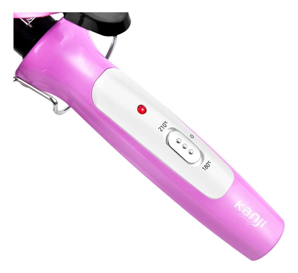 Buclera De Pelo Kanji Beauty Kjhhcr2001 60w 3 Tubos Rosa