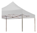 Gazebo 3 X 3 Mts Con Patas De Hierro Kanji