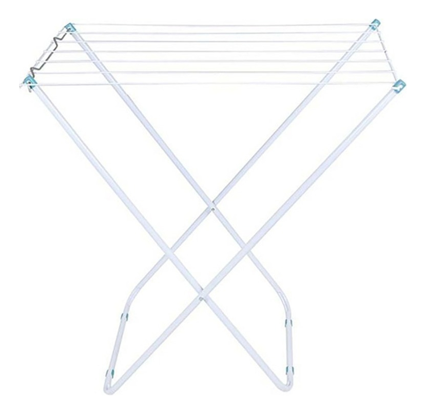 Tender Para Ropa Mor 6104 Plegable Acero Color Blanco