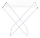 Tender Para Ropa Mor 6104 Plegable Acero Color Blanco