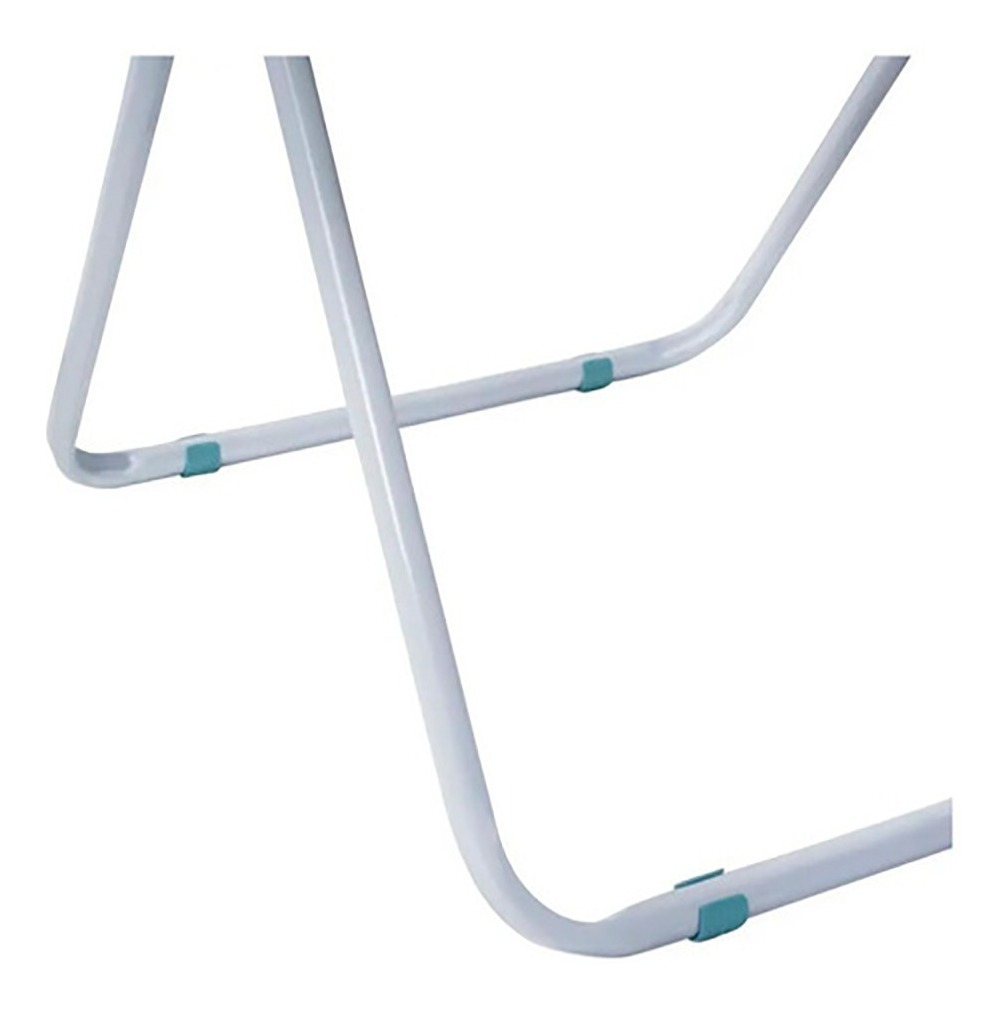 Tender Para Ropa Mor 6104 Plegable Acero Color Blanco