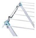 Tender Para Ropa Mor 6104 Plegable Acero Color Blanco