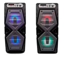 Parlante Portatil Bluetooth Kanji Dance Led Radio Fm Usb Aux